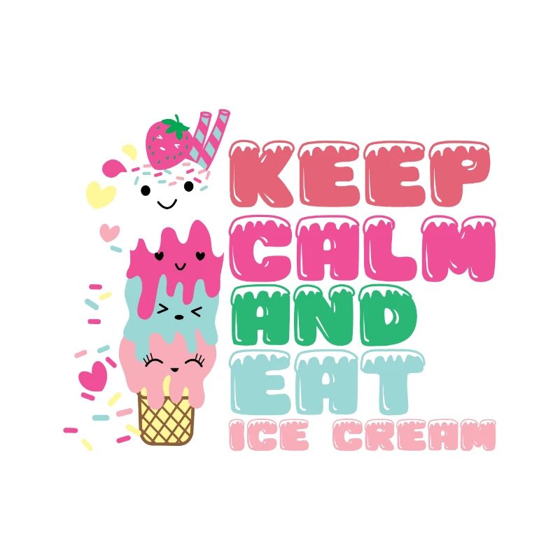 Eiscreme logo Sommer Softeis Geschenkidee