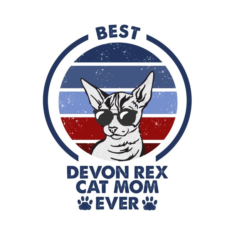 Maman chat - Devon Rex Chat