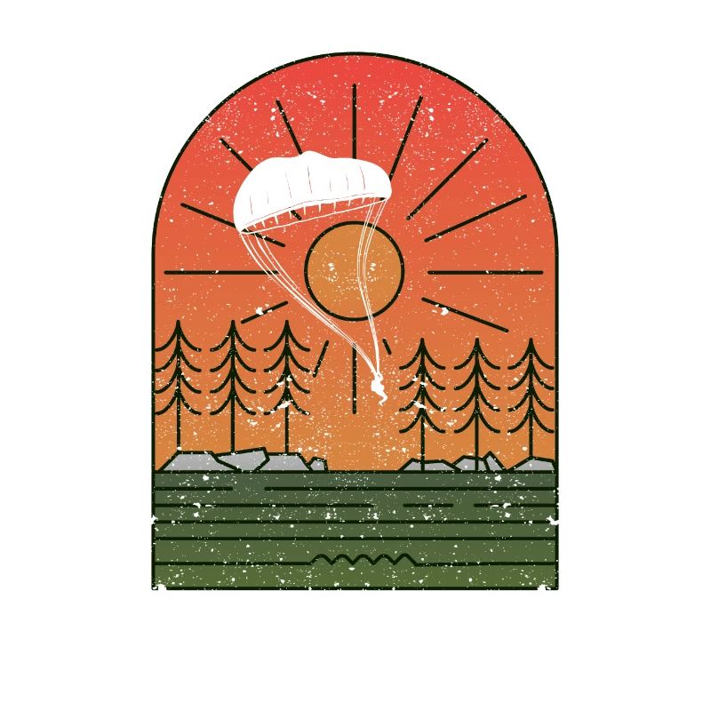 Cool Funny Skydiving Lover Skydiver Case