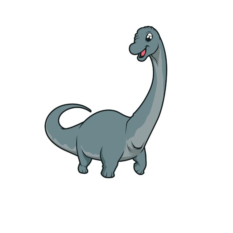 Kawaii Brachiosaurus