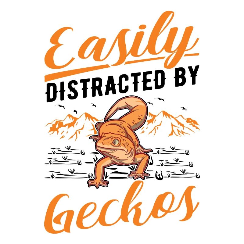 Facilement distrait par Geckos Leopard Gecko