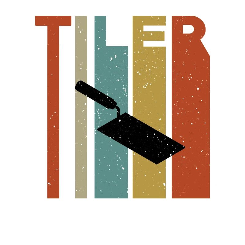 Retro tile trowel design