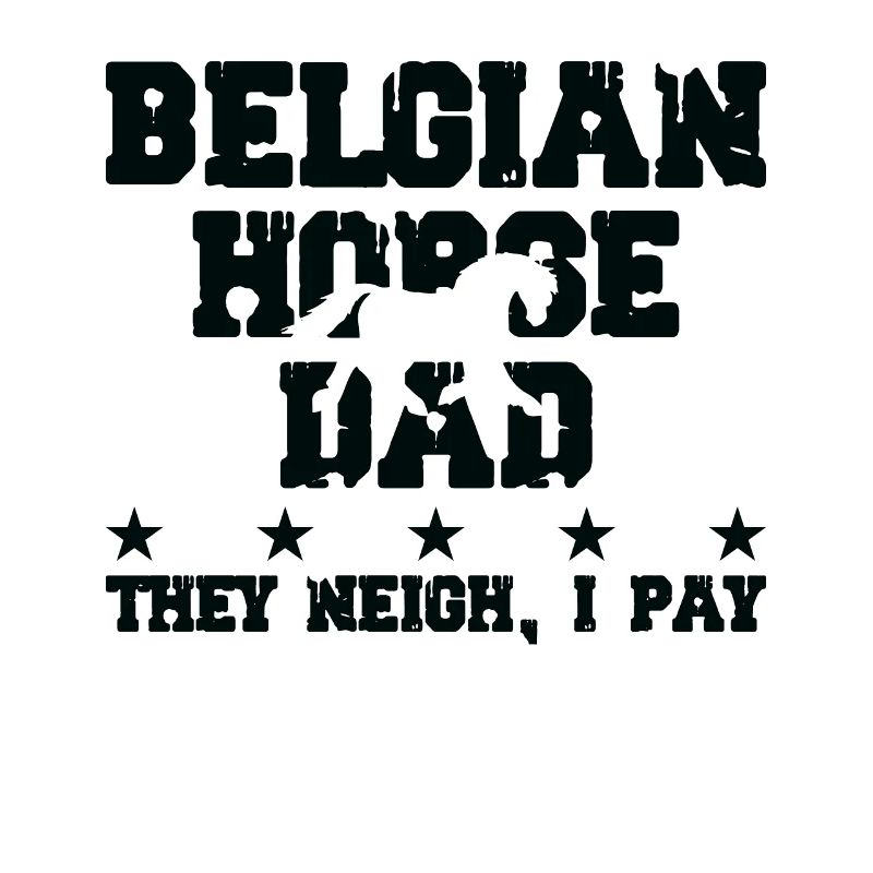 Pferdevater - Belgisches Pferd