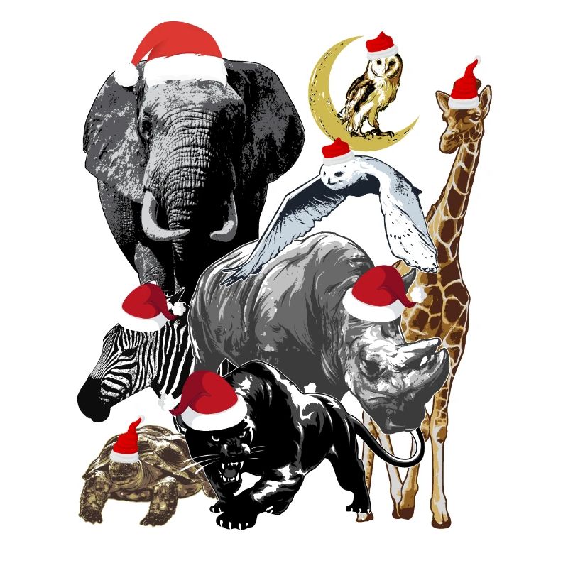 Jungle Animals - Thème de Noël
