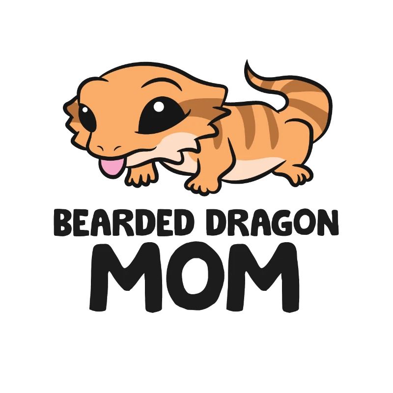 Bartagame Mama Eidechse Reptil Bartagame Mama