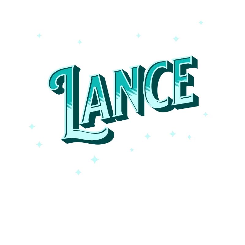 Lance name personalized