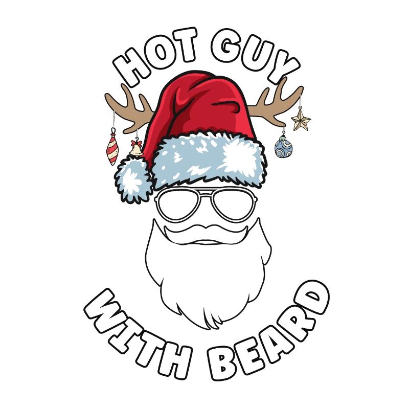 Geilertypmitbart Weihnachten Bartträger Bart