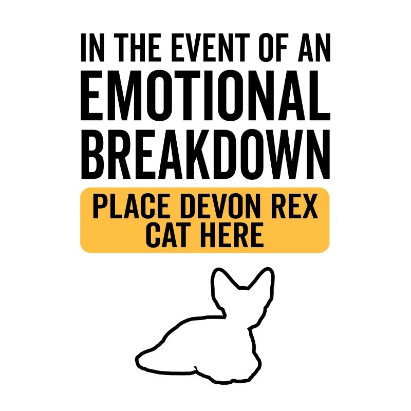 Émotionnel - Devon Rex Cat