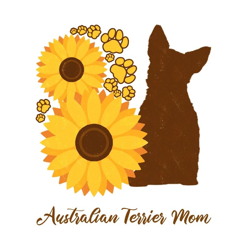 Sonnenblumenmutter - Australischer Terrier