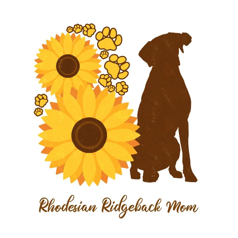 Sonnenblumenmutter - Rhodesian Ridgeback