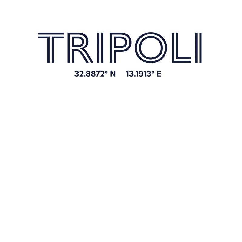 Libya City Coordinates - Tripoli
