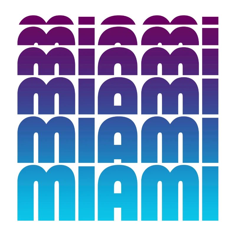 Gradient de grille de Miami
