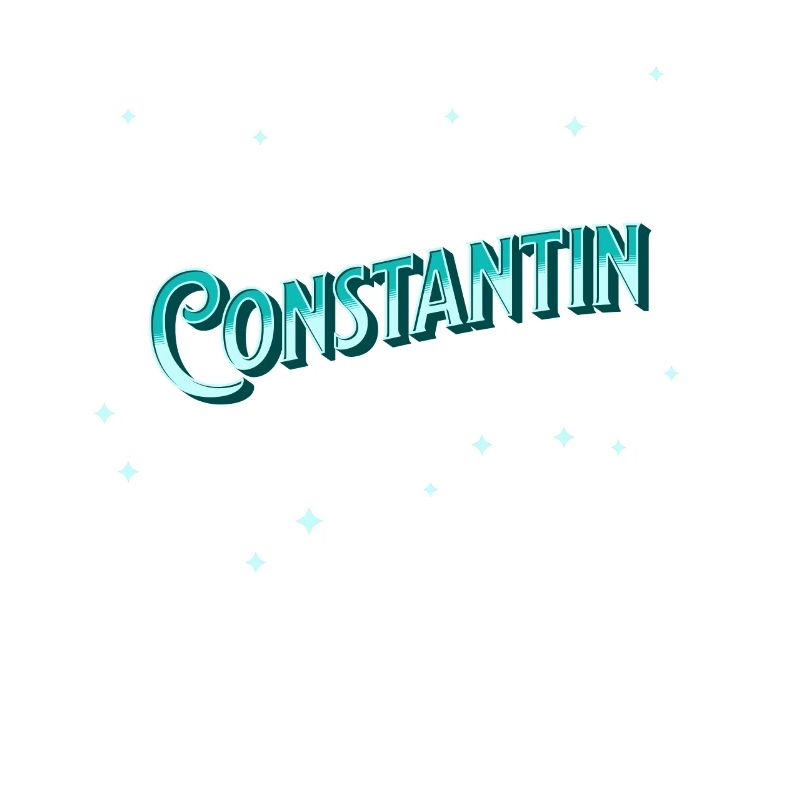 Constantin name personalized