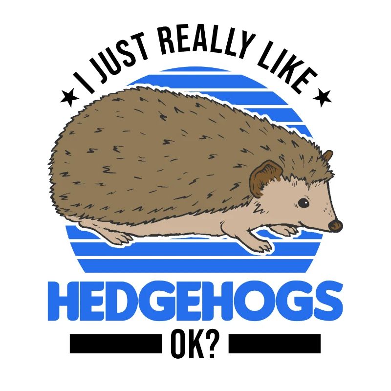 J’aime vraiment Hedgehogs Igel