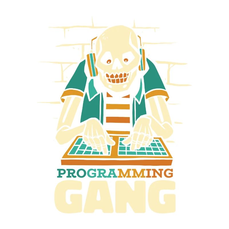 Développeur Coder Programmeur Squelette