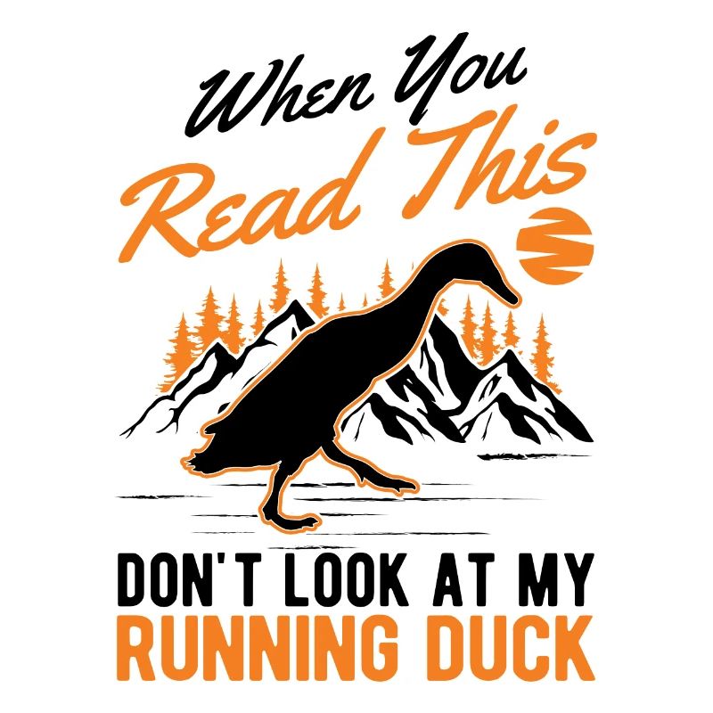 Indian Running Duck Gift Bottle Duck