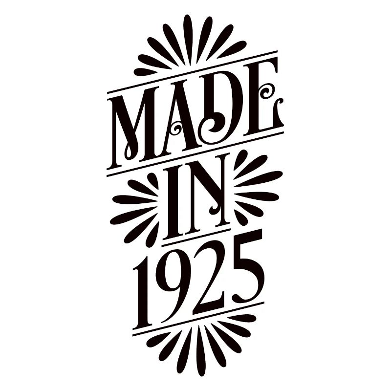 1925 - Année de construction 1925 - Né en 1925