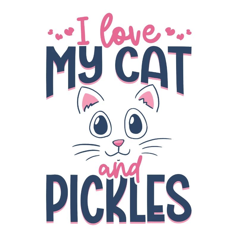J’aime mon chat et mes cornichons - Concombre