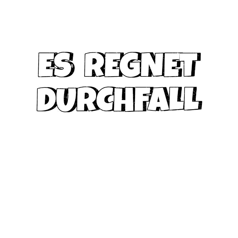 Es regnet Durchfall