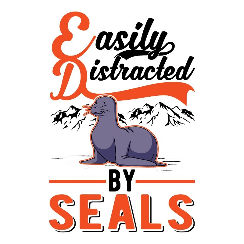 Easily distracted by Seal Robbe Seelöwe