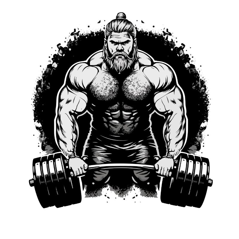 Viking Training Outfit Deadlift Bodybuilding