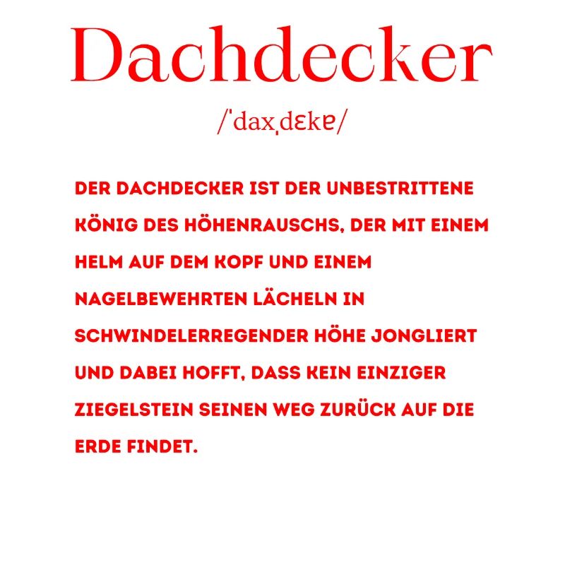 Dachdecker Definition
