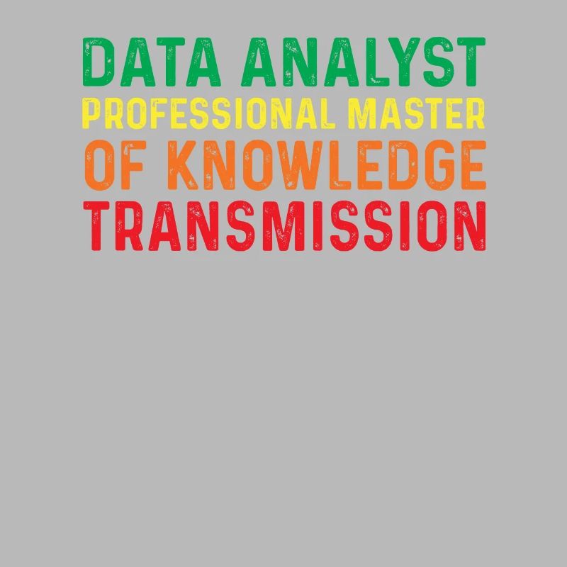 Great quote from a data analyst