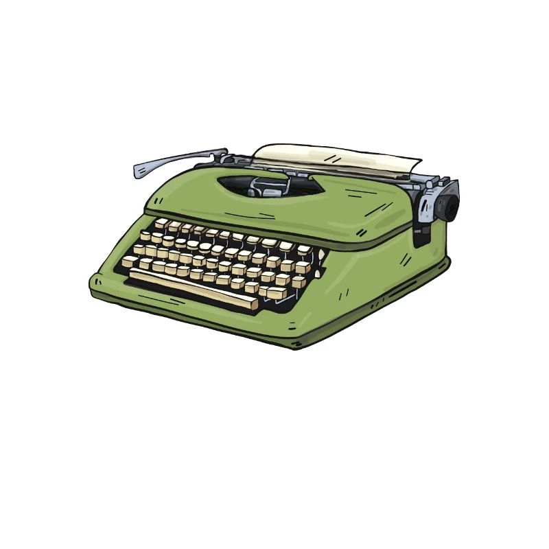 Easily distracted by typewriters