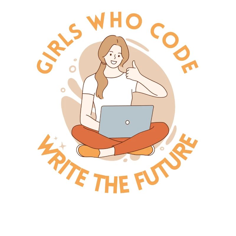 Développeur Coder Programmeur Girl