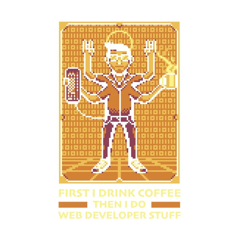 Web Entwickler Webdeveloper Kaffee