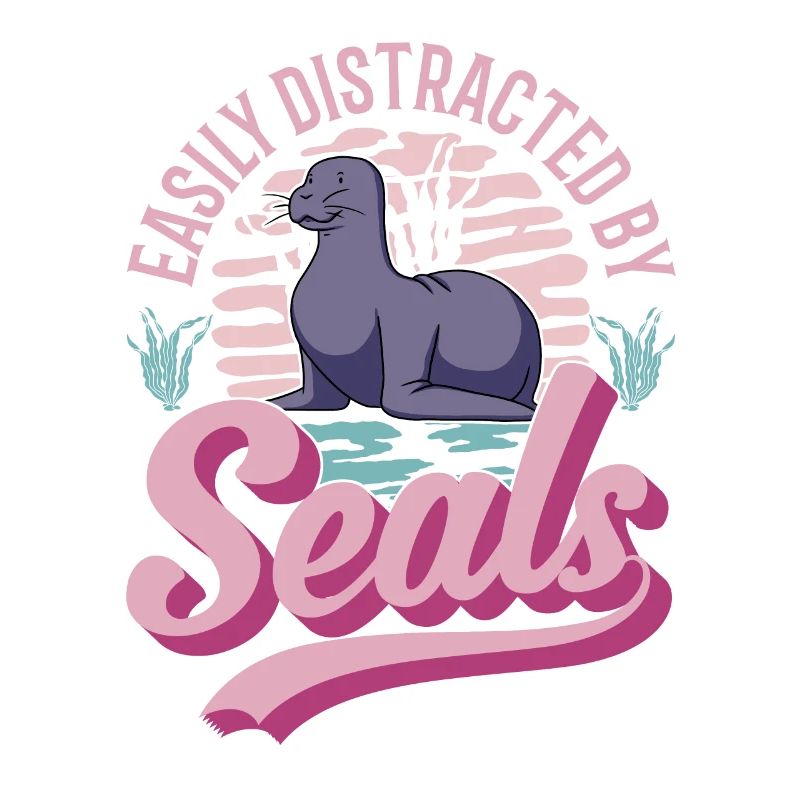 Easily distracted by Seal Robbe Seelöwe