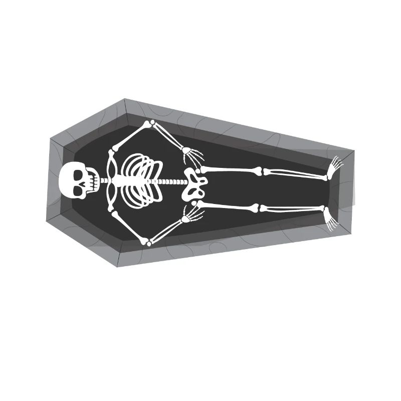 Dead Inside Sarcastic Never Better Skeleton