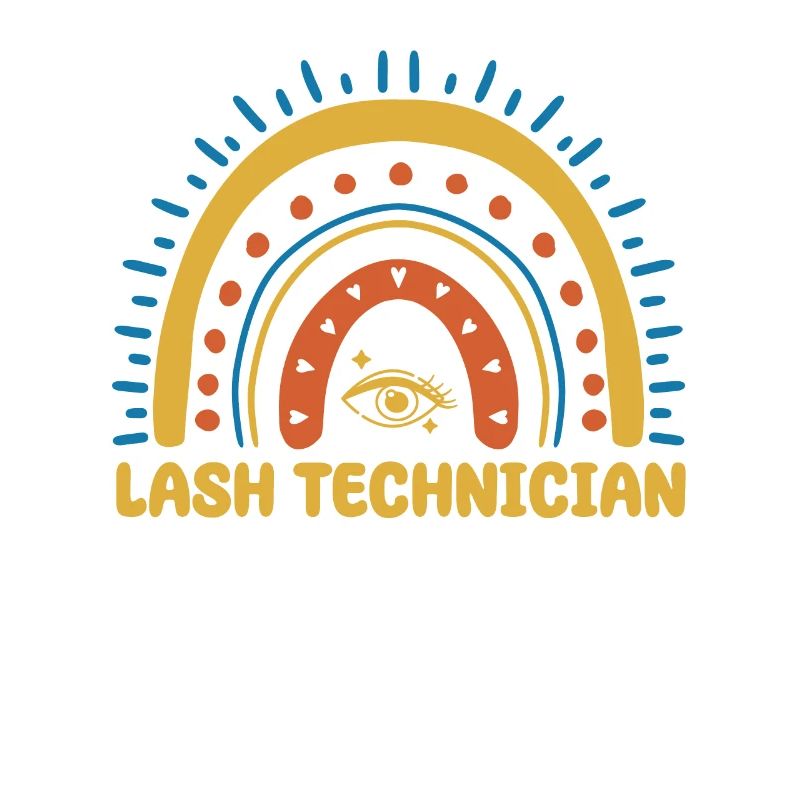 Lash Tech Boho Rainbow
