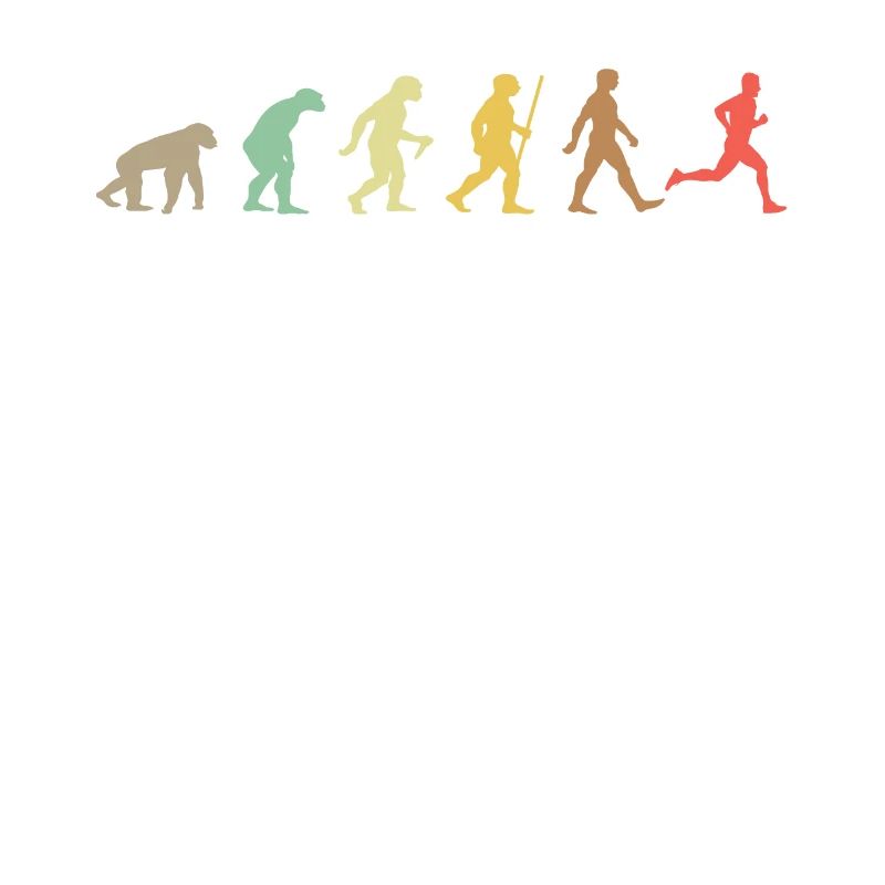 Run Retro Running Evolution Funny Runner Marathon