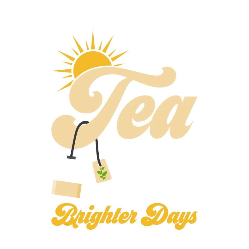 A tea bag away from brighter days Tea Drinker Mug
