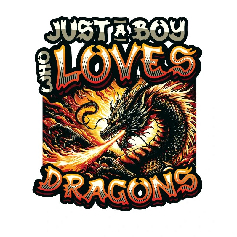 Nur Ein Junge, Der Drachen Liebt - Jungs Drachen