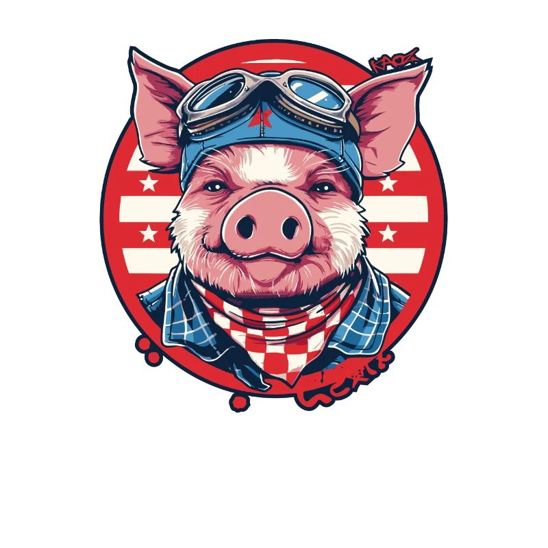 Aviator Pilot, un cochon volant