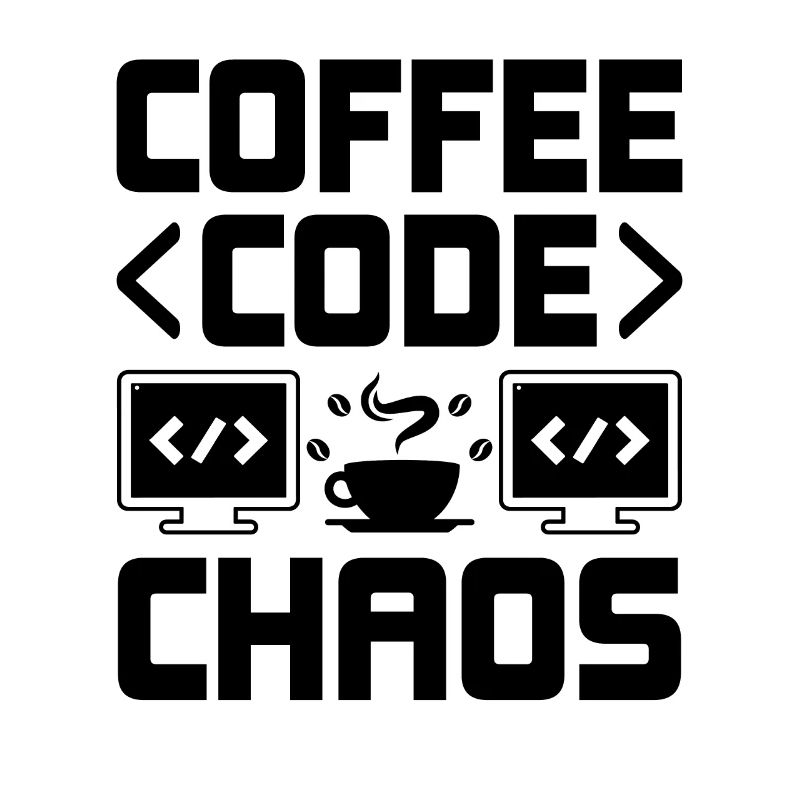 Kaffee-Codierung Programmierer Programmierer Entwickler Nerd Coff