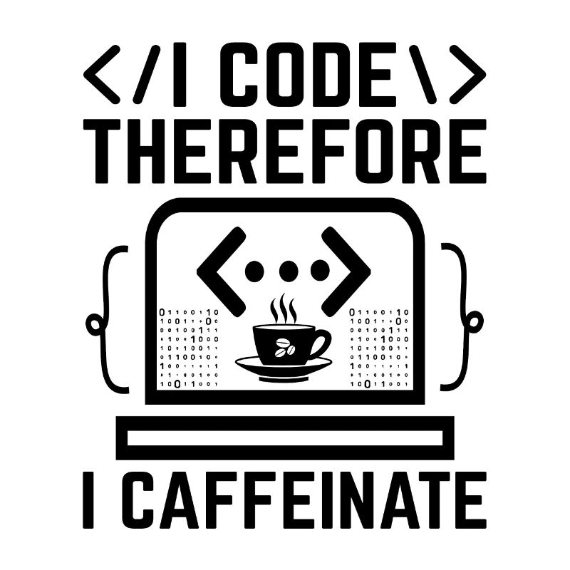 Kaffee-Codierung Programmierer Programmierer Entwickler Nerd Coff