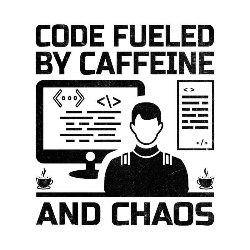 Kaffee-Codierung Programmierer Programmierer Entwickler Nerd Coff