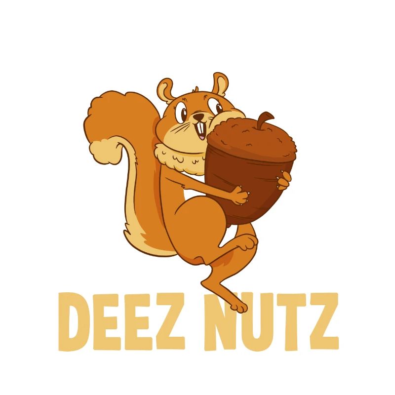 Lustige Eichhörnchen Geschenkidee