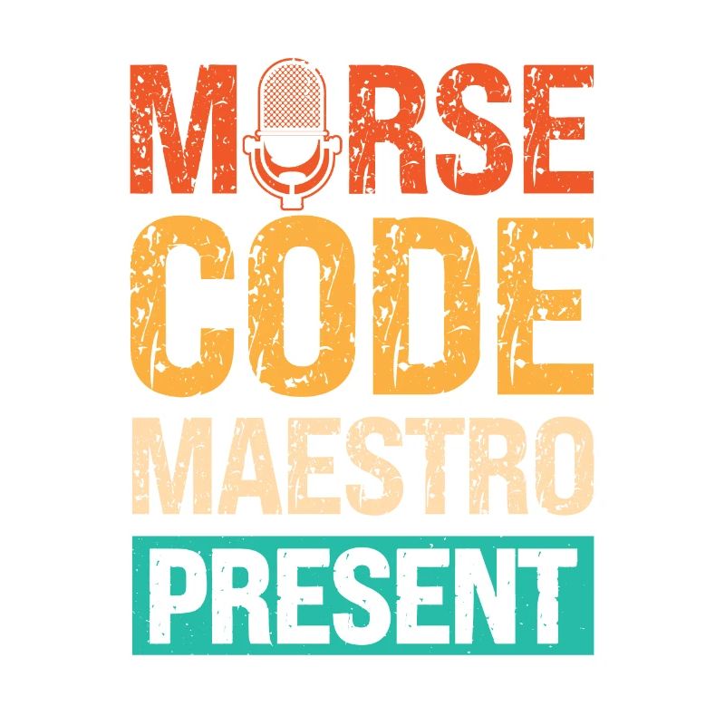 Radio Presenter Vintage Morse Code Expert