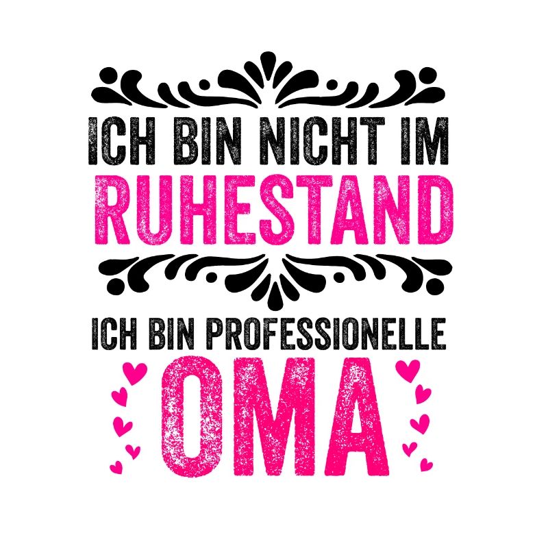 Lustig Ruhestand Oma Großmutter Spruch Geschenk
