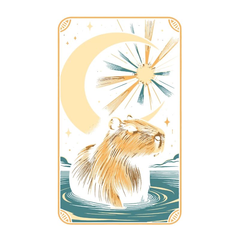 Capybara Capybara Lune
