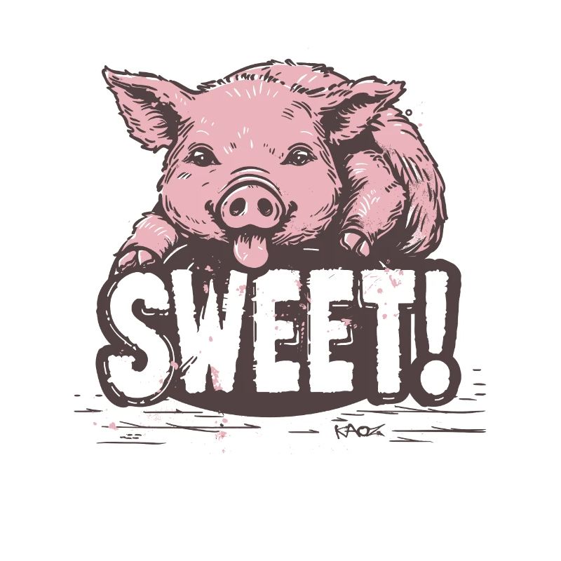 Un cochon mignon mignon cochon