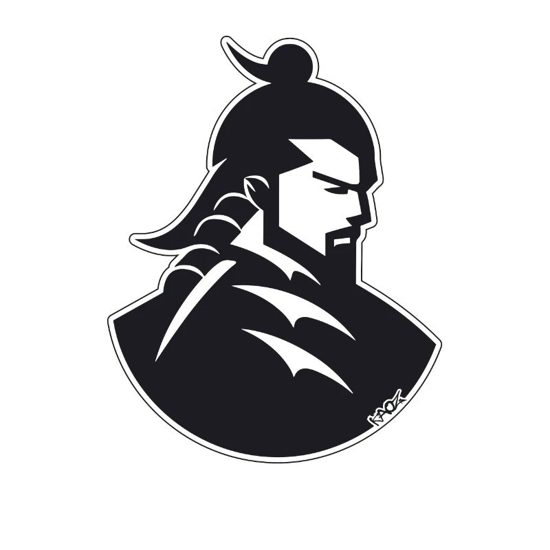 A samurai in the shadows