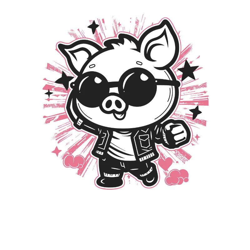 Super Coolers Disco Pig