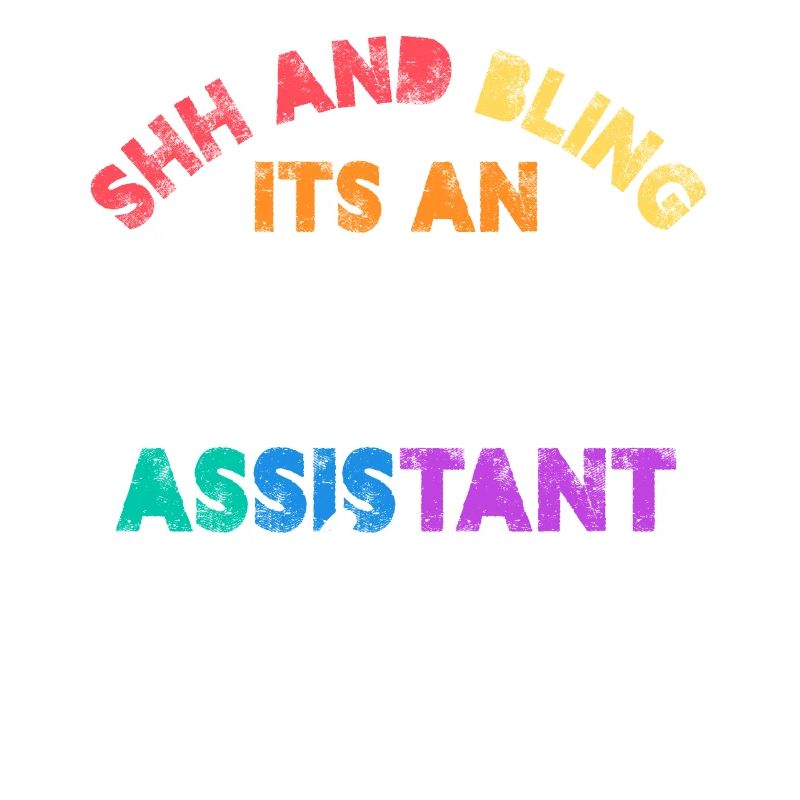 Shh And Bling It's An Library Assistant Thing