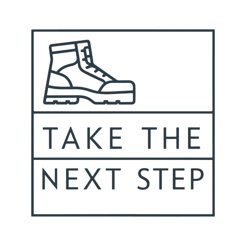 BOOT. HIKE. HIKING. TAKE THE NEXT STEP