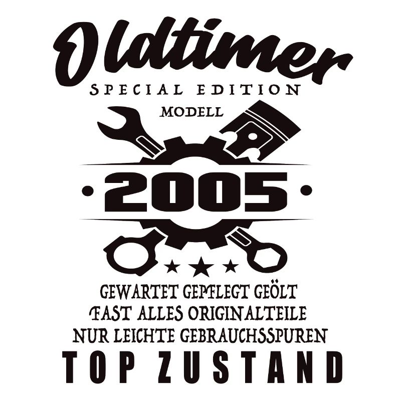Oldtimer Special Edition Model 2005 Birthday